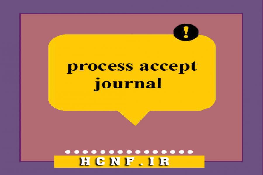 The application process for printing accepted articles in journals