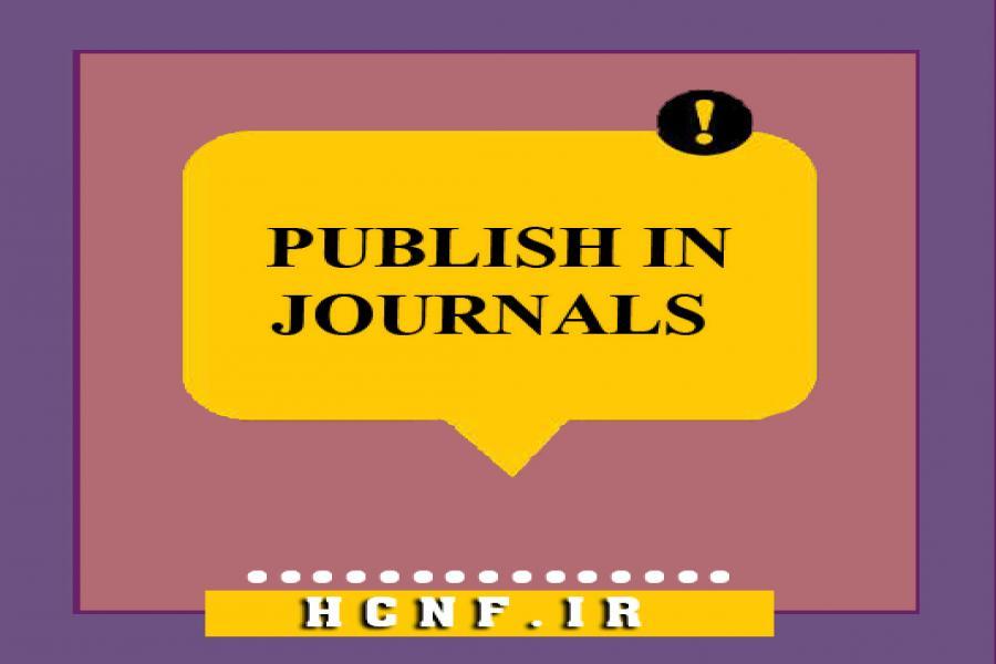 PUBLISH IN JOURNALS
